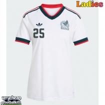 Mexico Roberto Alvarado #25 Replica Away Shirt Ladies World Cup 2026 Short Sleeve